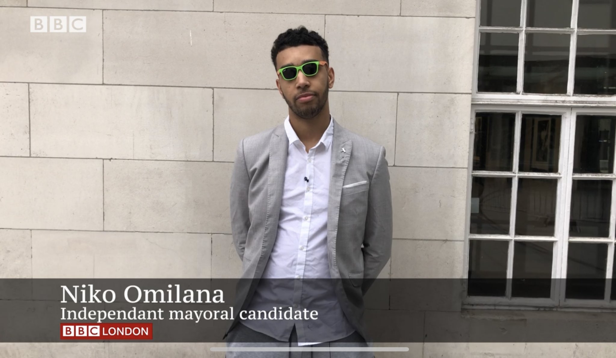 Vote for Niko Omilaro for London Mayor